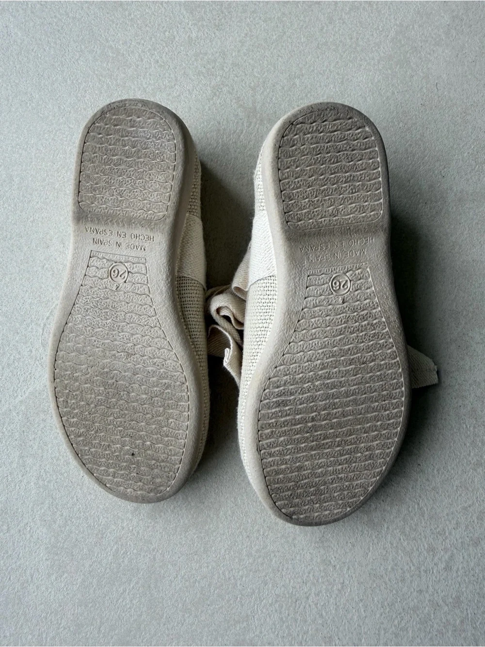 Kids Cream Bow Dress Flats